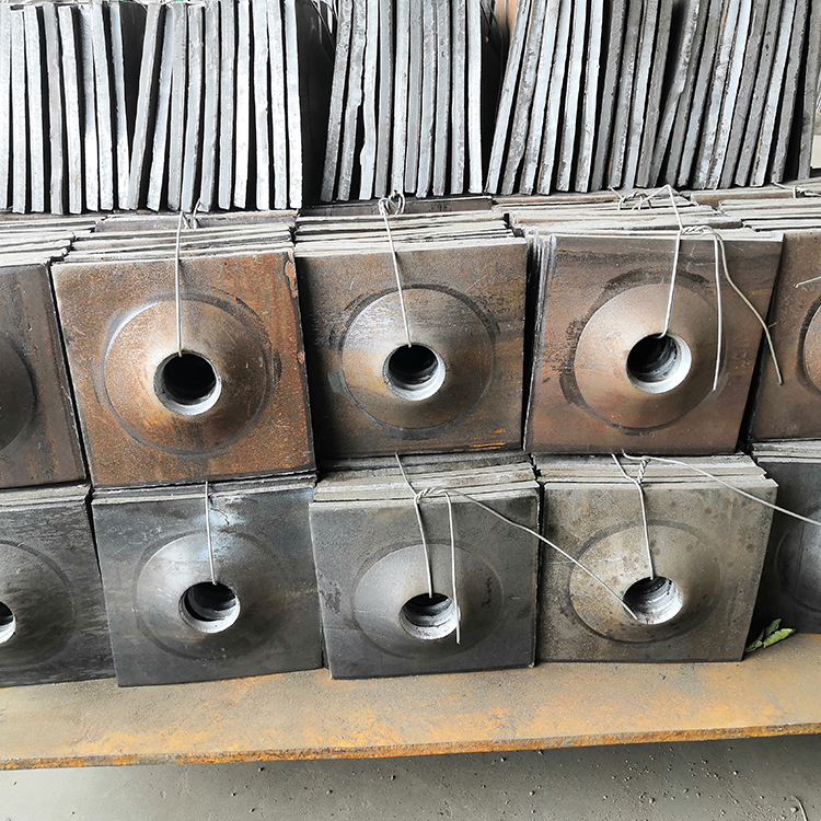 锚杆托盘拱形锚索托板设备纵向开口承载力强坚固耐用