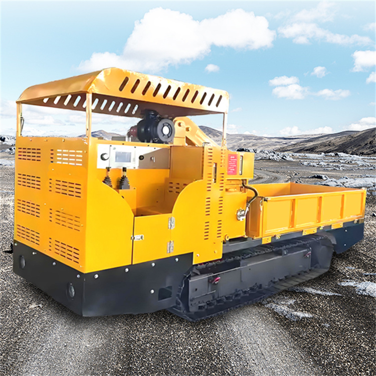 3吨矿用履带式搬运车操作顺滑履带式搬运车产品作用矿用搬运车