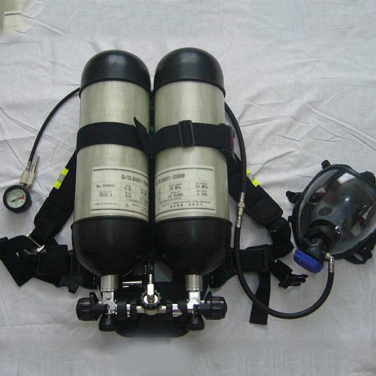 双瓶空气呼吸器技术参数呼吸器用途范围空气呼吸器