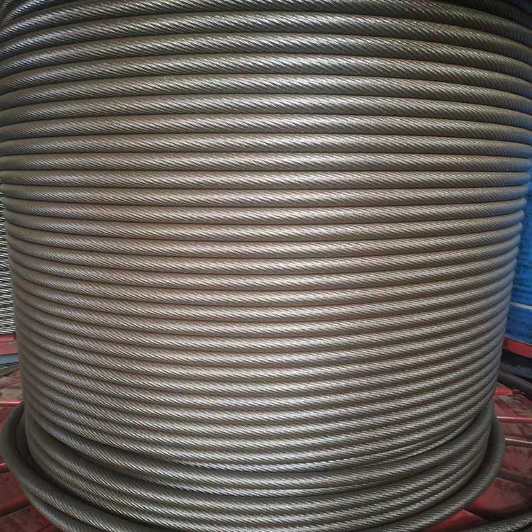 不旋转钢丝绳建筑工程用多层股钢绳耐磨寿命长