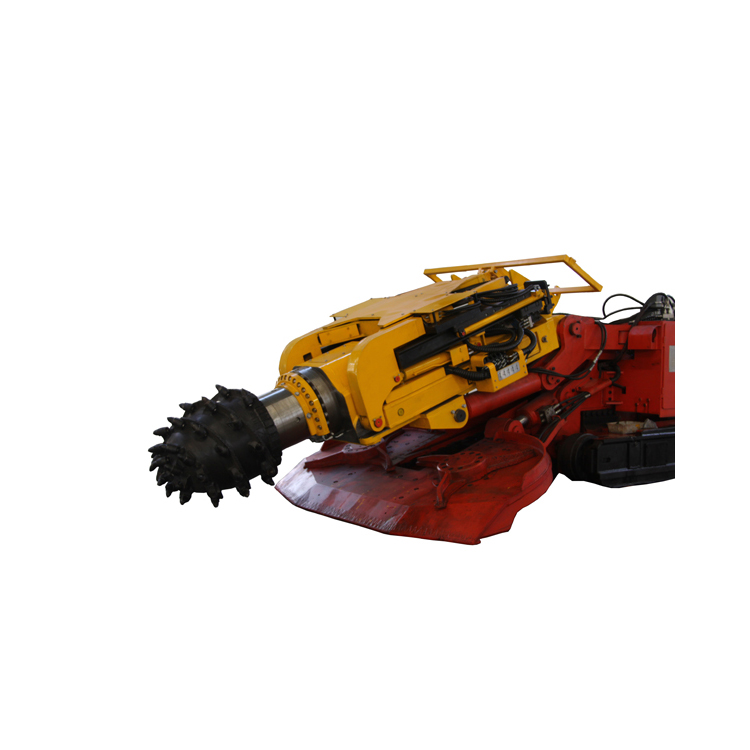 载有锚护装置的截割部结构刚性强钻孔效率高载有锚护装置的截割部