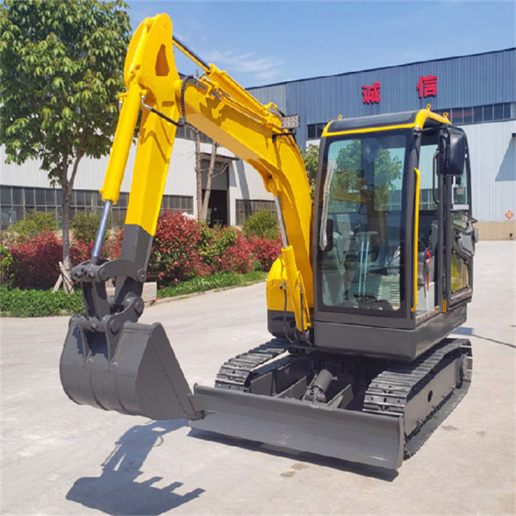 40型履带式挖掘机一机多用结构包括履带式挖掘机